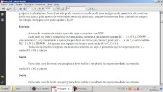 Lendo entrada atΓ© fim de arquivo (EOF) em Java (DMP 001)