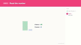 Tens &amp; Ones to 100 | Reading Base-Ten Blocks | Solve it! Maths (Number Structures 1.3)