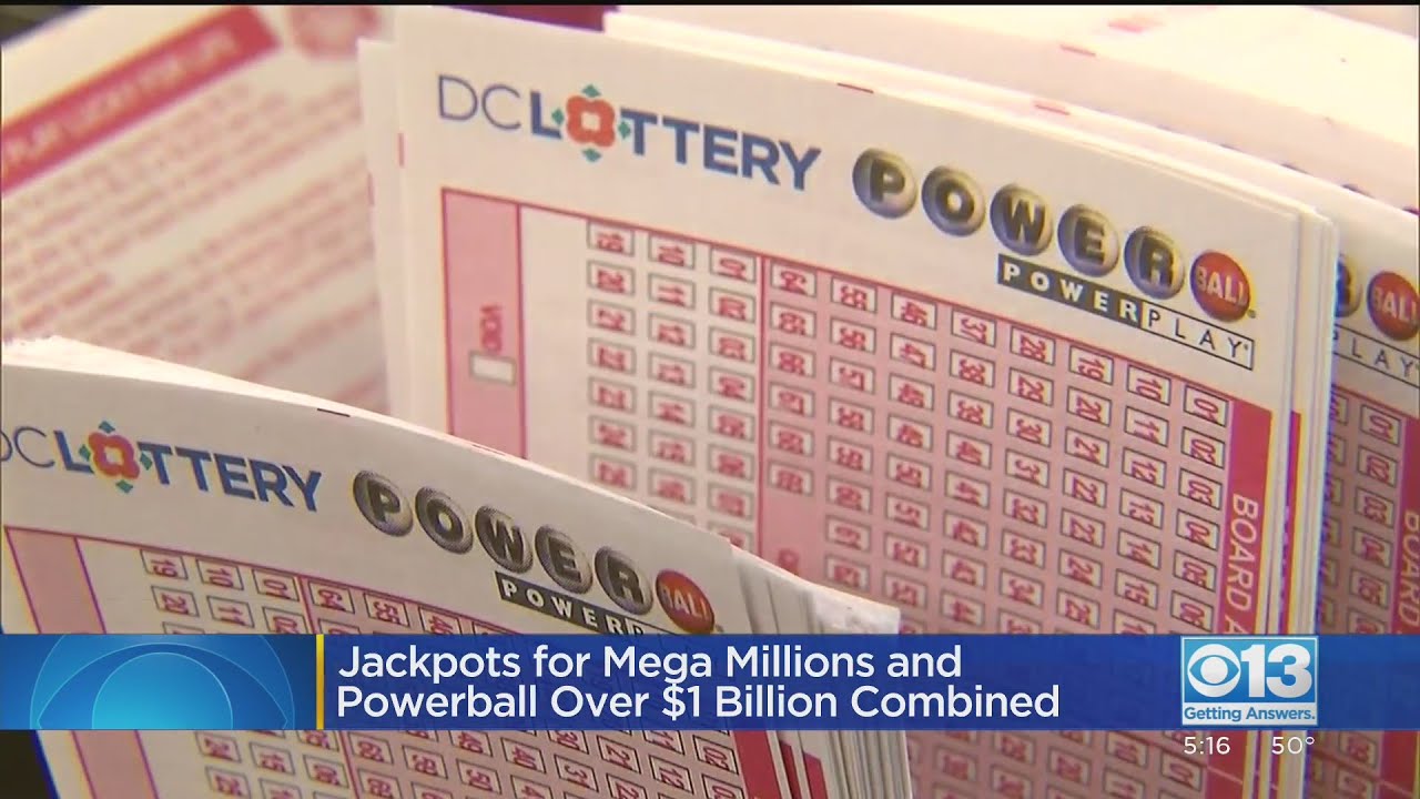 Jackpots For Mega Millions, Powerball Over $1 Billion Combined