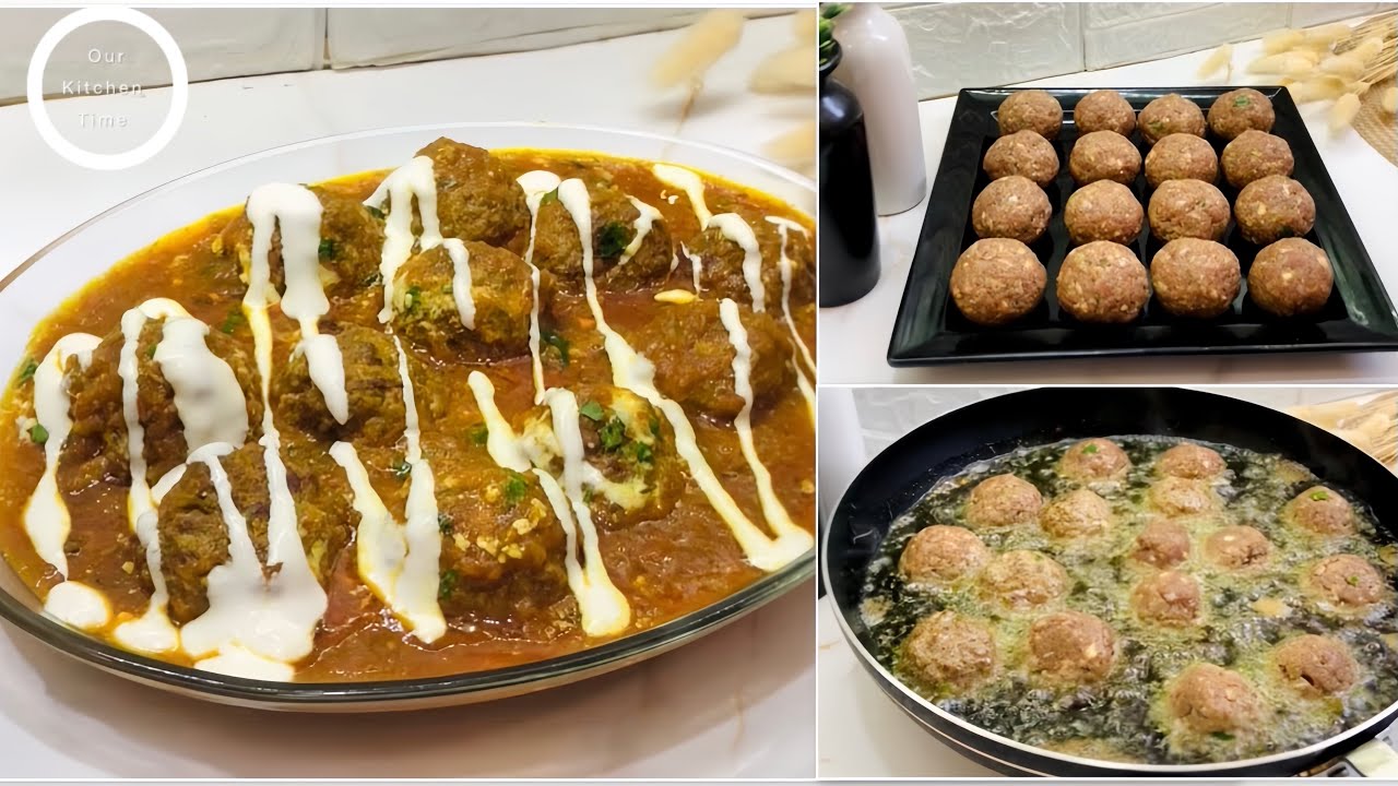 Kofte recipe for Ramadan special | Beef kofte recipe by our kitchen time 