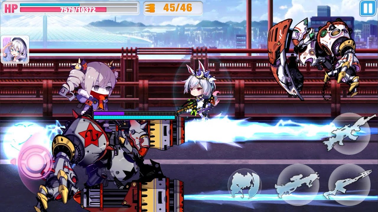 Honkai Gakuen 2 - Bronya MK2 [Hard] Boss fight - YouTube