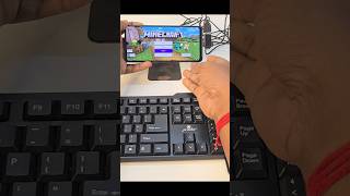 Minecraft keyboard mouse mobile se Kaise Khele - prodot keyboard mouse combo setup