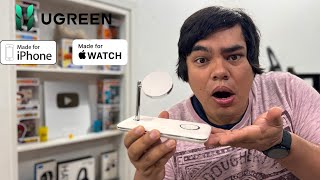 Base de Carga MagSafe 3 en 1 Certificada por Apple Ugreen 3 en 1