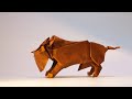 Origami Bull by Artur Biernacki