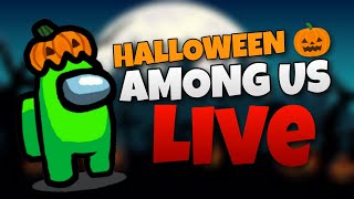 TIME TO AMONG US HALLOWEEN UPDATE | Phasmophobia LIVE