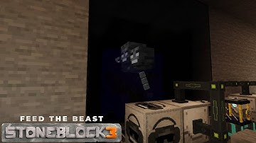 Wither Farm - EP13 - FTB StoneBlock 3 (Minecraft)