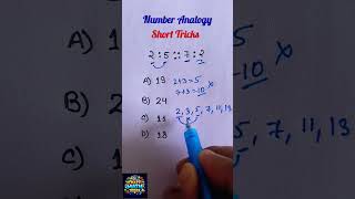 Analogy Tricky Reasoning | Number Analogy trick Reasoning classes #shortsfeed #ssc #ssccgl #bpsc