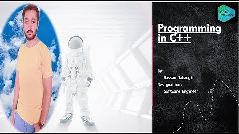 Data types in C++  with examples (Urdu- Hindi)
