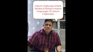 Hukum Lingkungan Kla, Modern & Rumpun Hukum Lingkungan Hukum Lingkungan Episode 2