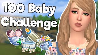 WELL THIS IS A NEW GLITCH | Sims 4: 100 Baby Challenge #90