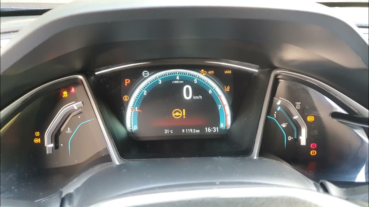 Civic X Warning messages (ACC, LKAS and others) YouTube