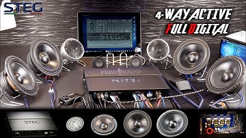 4 WAY ACTIVE OPTICAL FULL DIGITAL STEG SDSP8 SOFTWARE VS SG650C ST650C SG30 (FNS)
