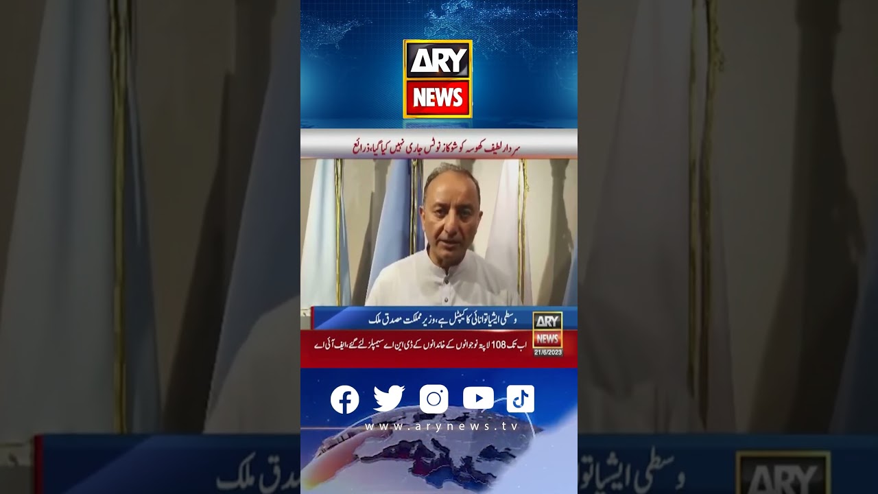 "Central Asia is the energy capital," State Minister Musadik Malik 