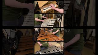 Abigails theme from #stardewvalley aka A Stillness in the Rain for #percussion quartet! #vgm