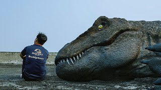 T-Rex Sad Origin Story part 1 | Best Realistic Dinosaur | Jurassic World Dominion IRL | Teddy Chase