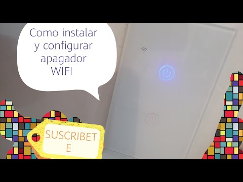 Apagador inteligente WIFI -Instalar y configurar con Google home