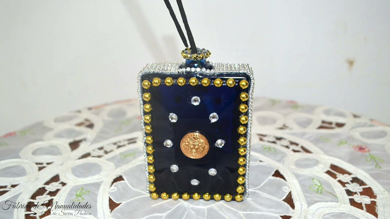 No tires los frascos de perfume. Increíbles ideas creativas. Manualidades con frascos. Diy.