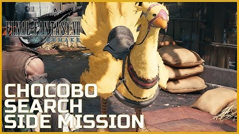 Chocobo Search Side Mission - Final Fantasy VII Remake
