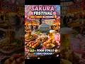 Sakura festival in Ueno, Japan #indianinjapan #shorts #shortsfeed #japanesefood #japanlife #tokyo