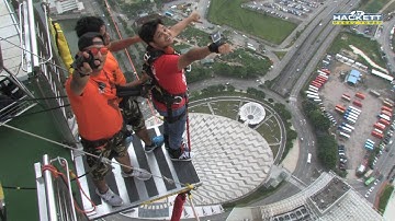 Ankur Gupta Bungee Jump from Macau Tower - AJ hackett 233 metres - 9 June 2016