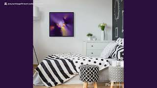 Violet Vortex - Purple Abstract Art Print