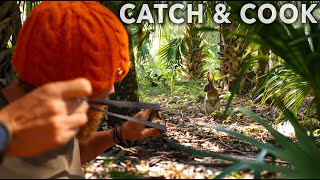 Slingshot Catch \& Cook in the Florida Backwoods Last Day