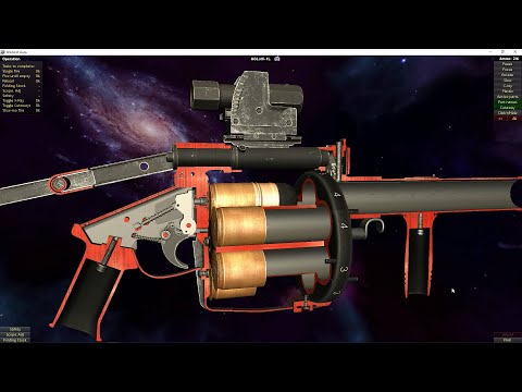 How The Milkor MGL 40mm Grenade Launcher Works | Operation and Field Strip | World of Guns