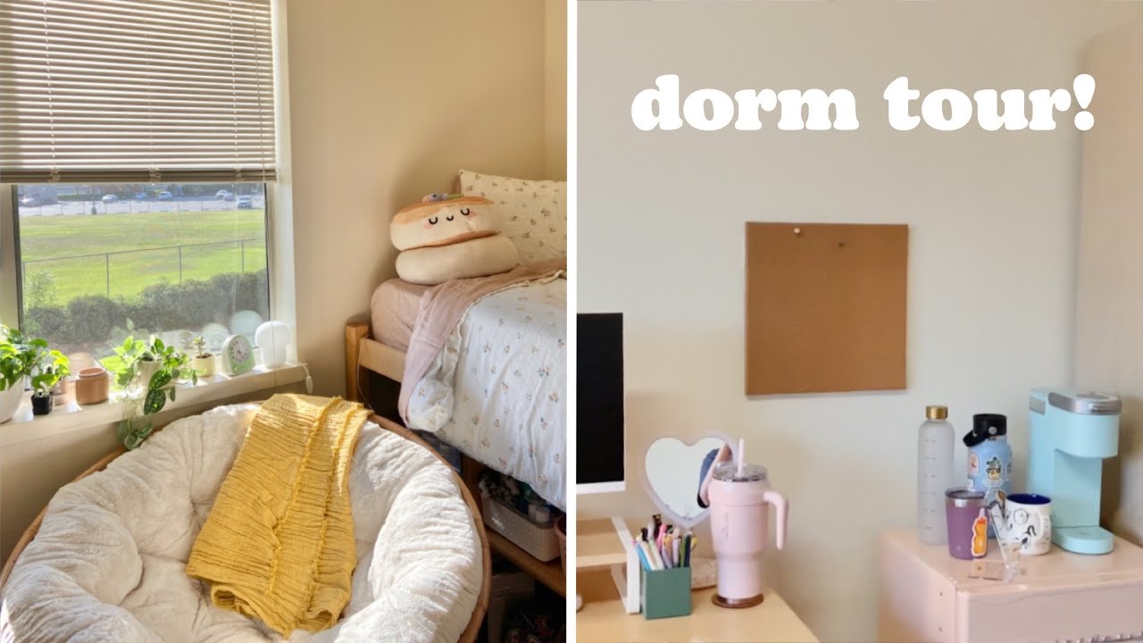 DORM TOUR! 🌞 my 2022 cozy college dorm room!!! YouTube