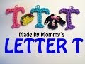 Rainbow Loom Letter T Charm Using Just the Hook