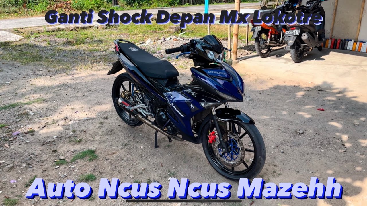 Pasang Shock Depan Supra Gtr ke Mx King 