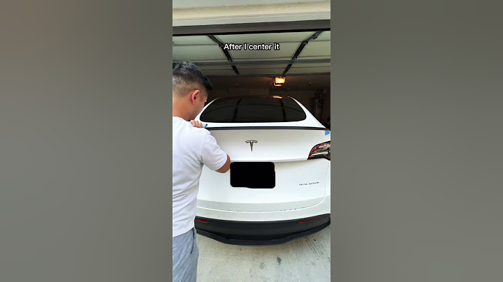 Adding a spoiler to my Tesla Model Y