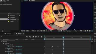 After effects Particle Effects Mask Puppet 3
