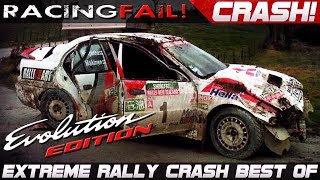 Mitsubishi Lancer Evo Crashing Hard Compilation 2018 Racingfail