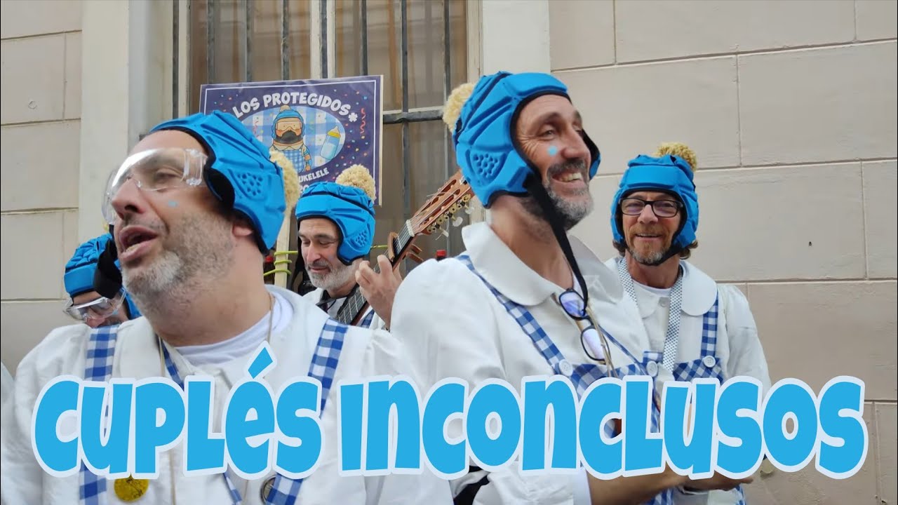 Cuplés Inconclusos. Chirigota del Ukelele 2026. Los Protegidos. Carnaval de Cádiz 
