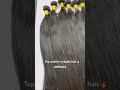 Top quality virgin human straight hair bundles deals Asian hairs