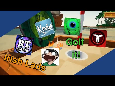 The Best of Irish Lads Golf It! (Jacksepticeye, Call Me Kevin,, RTGame, Daithi De Nogla, Terroriser)
