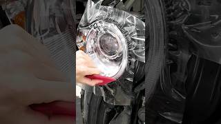 Что за тачка на оклейку передних фар в защитную плёнку? #detailing