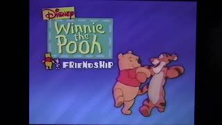 INTERVALS TO DISNEY WINNIE THE POOH FRIENDSHIP: TIGGER-IFIC TALES! (1997) VHS