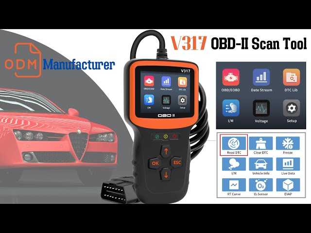 Outil de Diagnostic De voiture Test Du Capteur D'oxygène V317 OBD