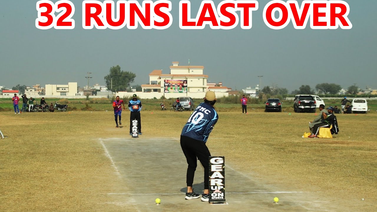 112 RUNS NEED 30 BALLS USAMA ALI VS FAHAD MC HISTORICAL MATCH IN ...