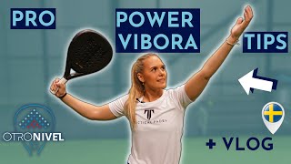 Swedish Pro Emmy Thomasson Explains Her Vibora And Padel Tactics