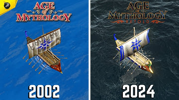 Age Of Mythology RETOLD vs ORIGINAL - Details & Graphic Comparison