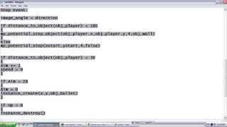 How to make enemy tds in game maker (scripts only)