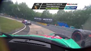 #44 Porsche Falken Motorsports 24h Nürburgring 2021 restart to finish