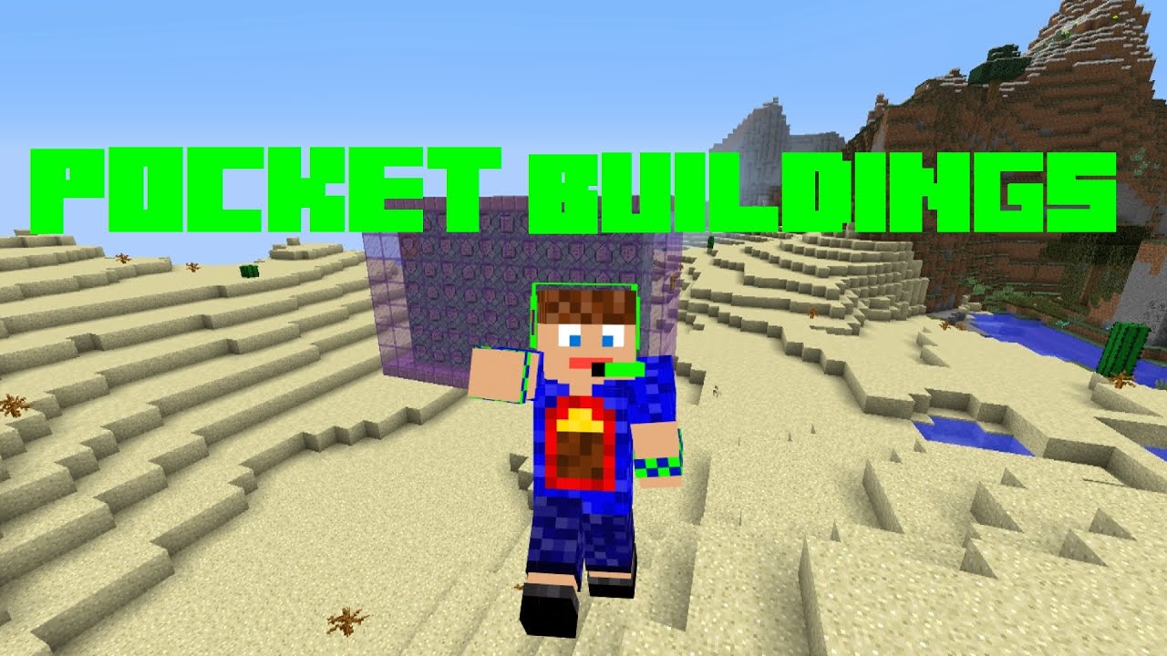 Minecraft 1.9 - Pocket Buildings (Commandblock szerkezet) - YouTube