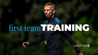 Gary O’Neil takes his first Wolves training session | First-team training