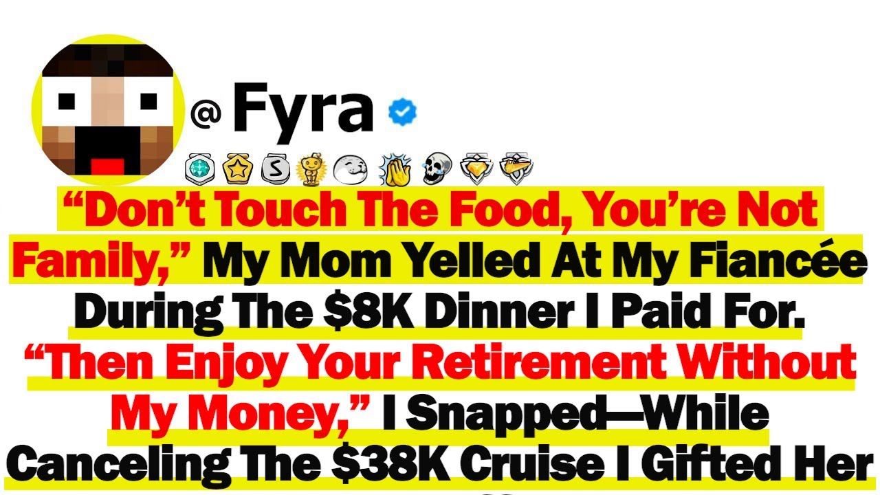 “Don’t Touch The Food, You’re Not Family,” My Mom Yelled At My Fiancée During The $8K Dinner I Paid!