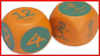 Kidnasium Exercise Dice & Activity Coins, Soft Foam 6 Sided Movement Dice Fun Educational Classroom screenshot 5