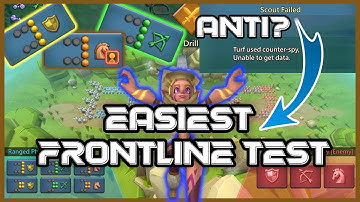 EASY FRONTLINE Test Even If The Target Has ANTISCOUT - Lords Mobile