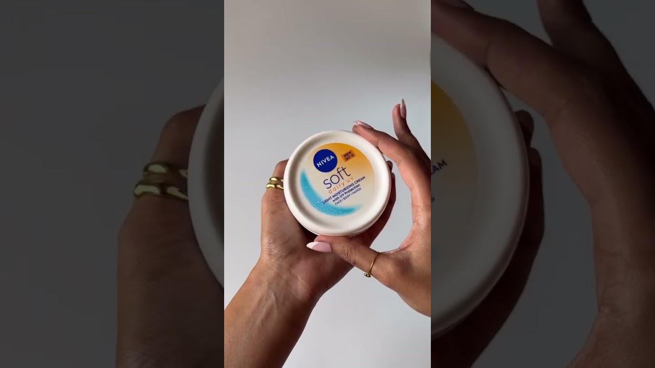 Soft, Smooth, Sun-Ready! ☀️ NIVEA Soft Daily UV for Hydrated Protection 💙